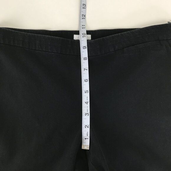 J. Jill Precision Stretch Slim Leg Pants Women's Plus Size 14 Black Mid Rise Zip - Picture 7 of 11